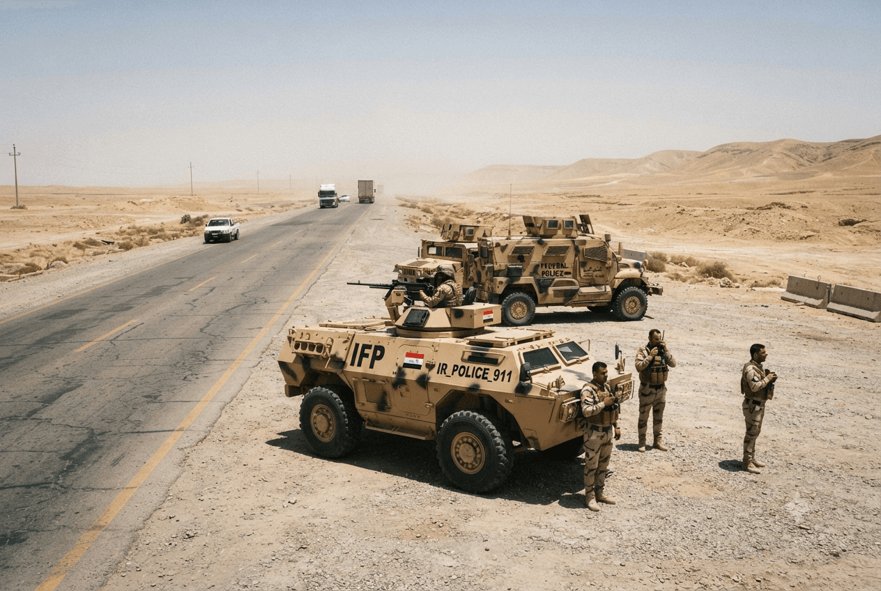 Highway Ambush Tragedy: Militant Attack Near Kirkuk Leaves Three Police Officers Dead Highway Ambush Tragedy: Militant Attack Near Kirkuk Leaves Three Police Officers Dead
