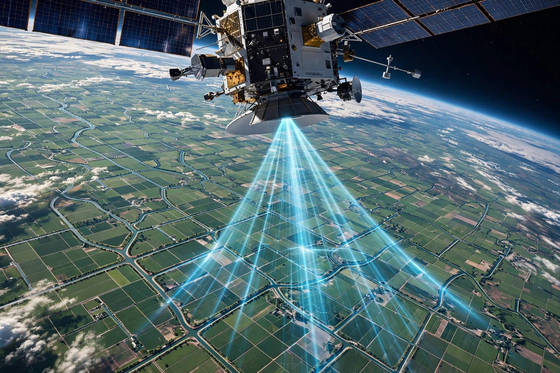 From Orbit, a Satellite Learns to See the Canals That Feed Us From Orbit, a Satellite Learns to See the Canals That Feed Us