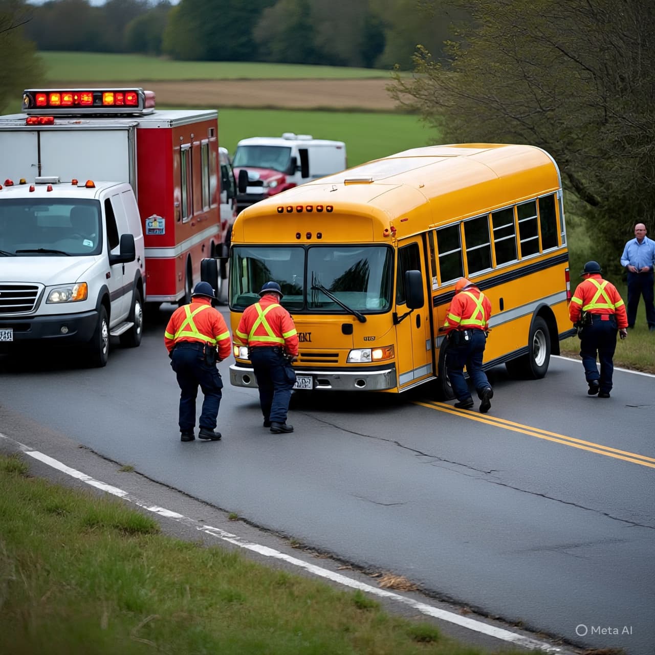 A Morning Commute Turned Tragic: Lives Shattered in a School Bus Crash A Morning Commute Turned Tragic: Lives Shattered in a School Bus Crash