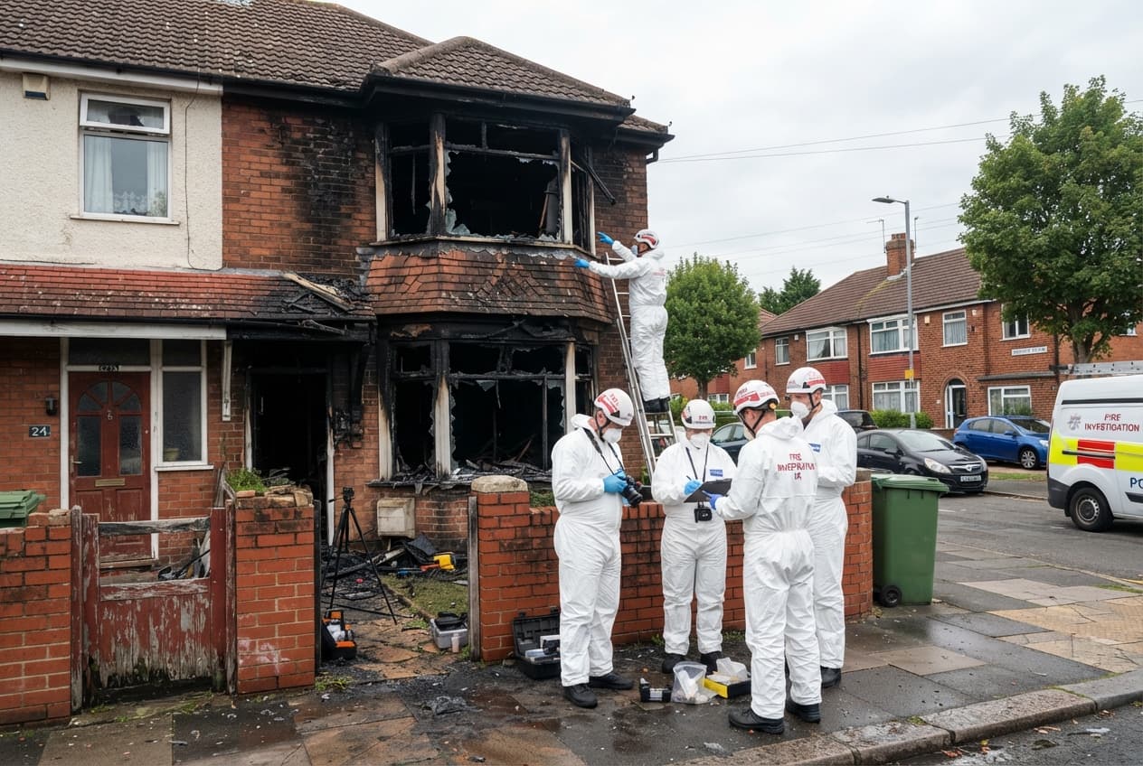 Domestic Tragedy: Child and Aunt Killed in Devastating Residential House Fire in Britain Domestic Tragedy: Child and Aunt Killed in Devastating Residential House Fire in Britain