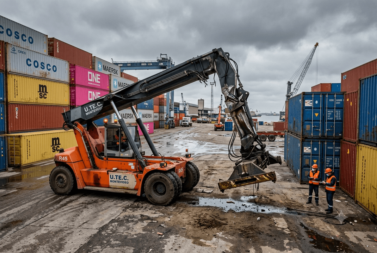 Uruguay Shipping Crisis: Operations Halt at Montevideo Port Following Fatal Crane Failure Today Uruguay Shipping Crisis: Operations Halt at Montevideo Port Following Fatal Crane Failure Today