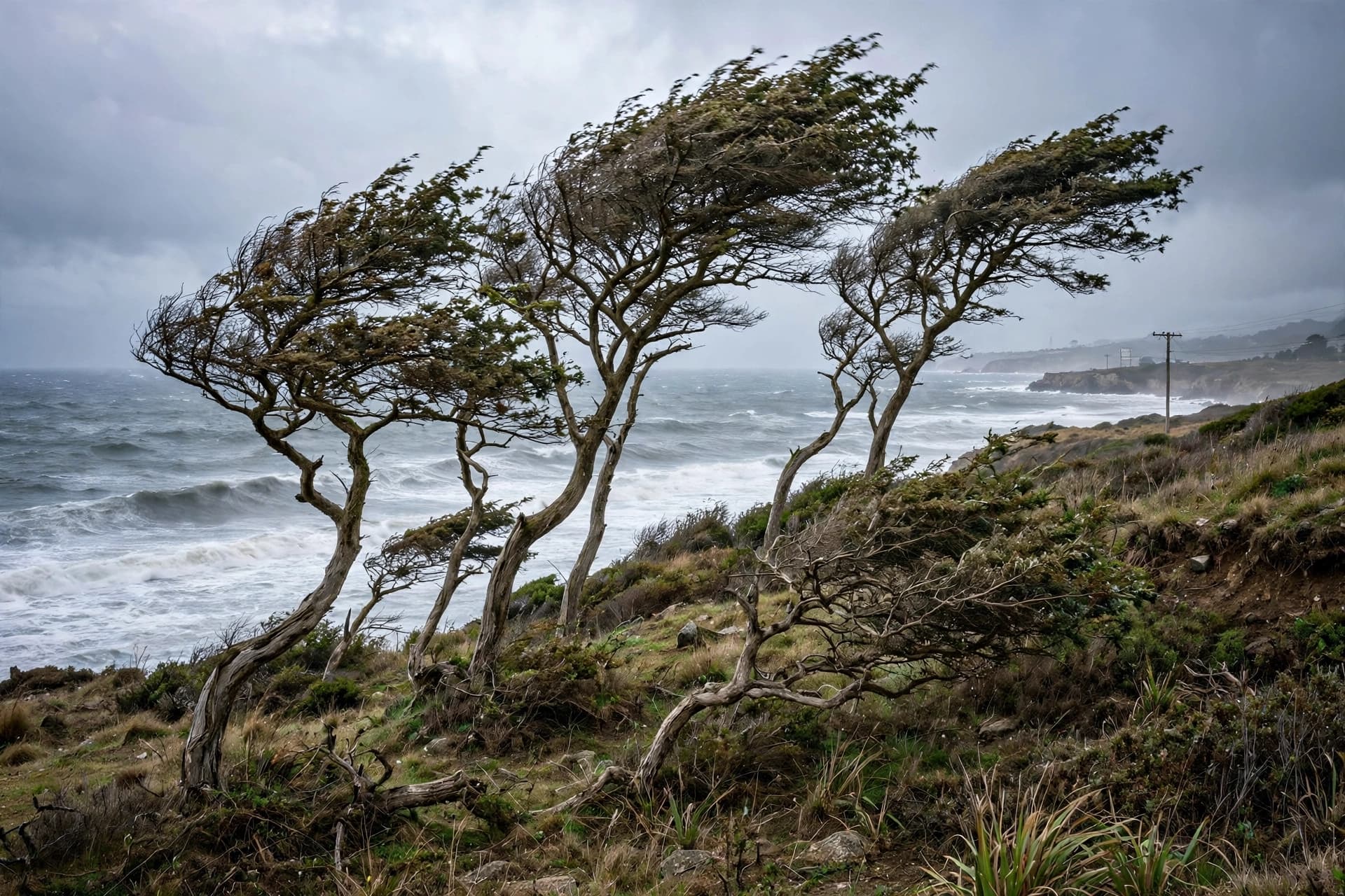 The Wind Knocked It Down; the Crews Brought It Back The Wind Knocked It Down; the Crews Brought It Back