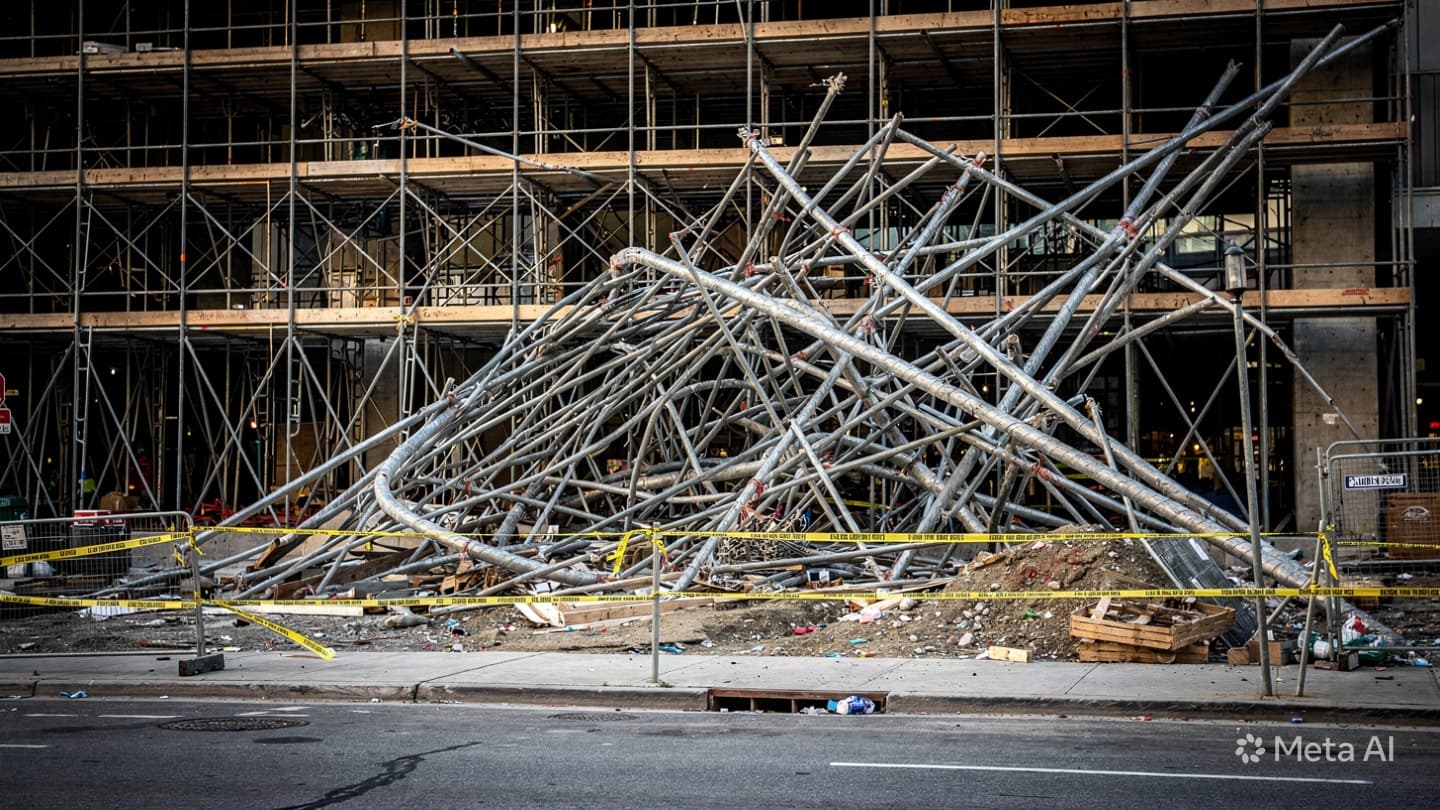 Fatal Manila Construction Accident: Three Workers Killed After Scaffolding Falls at Building Project Site Fatal Manila Construction Accident: Three Workers Killed After Scaffolding Falls at Building Project Site