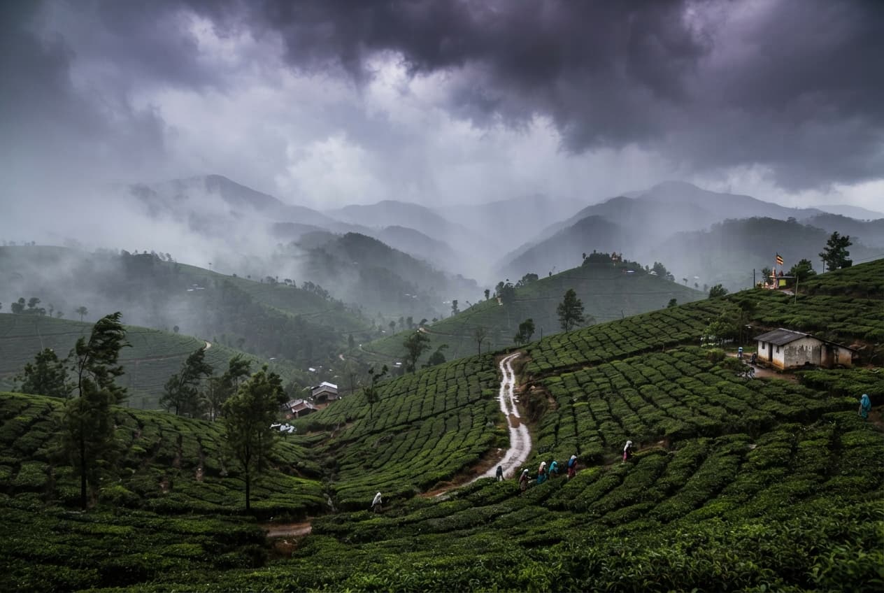 Sri Lanka Central Hills Tragedy: Three Tea Estate Workers Killed in Severe Landslides Sri Lanka Central Hills Tragedy: Three Tea Estate Workers Killed in Severe Landslides