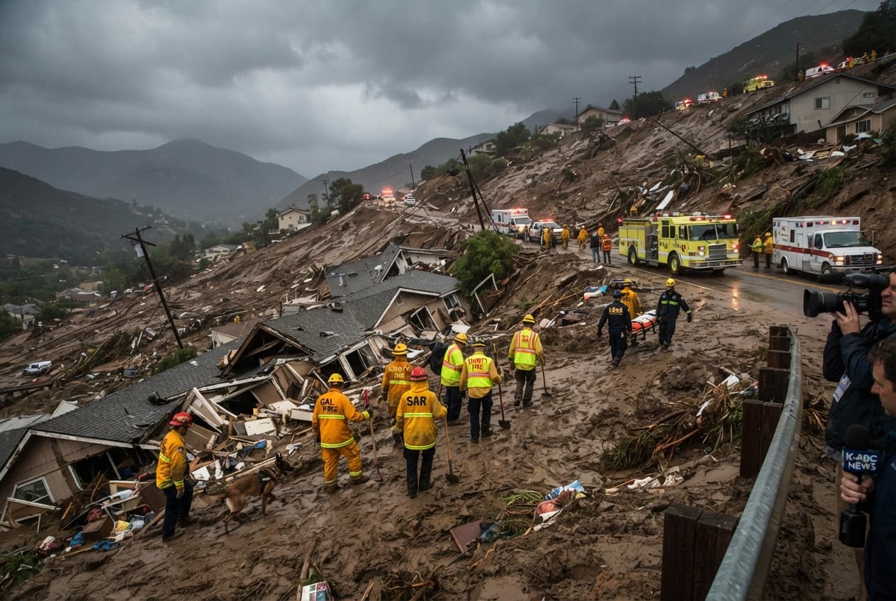Flash Floods And Post-Disaster Mudslides In La Guaira State Leave Four Dead Flash Floods And Post-Disaster Mudslides In La Guaira State Leave Four Dead