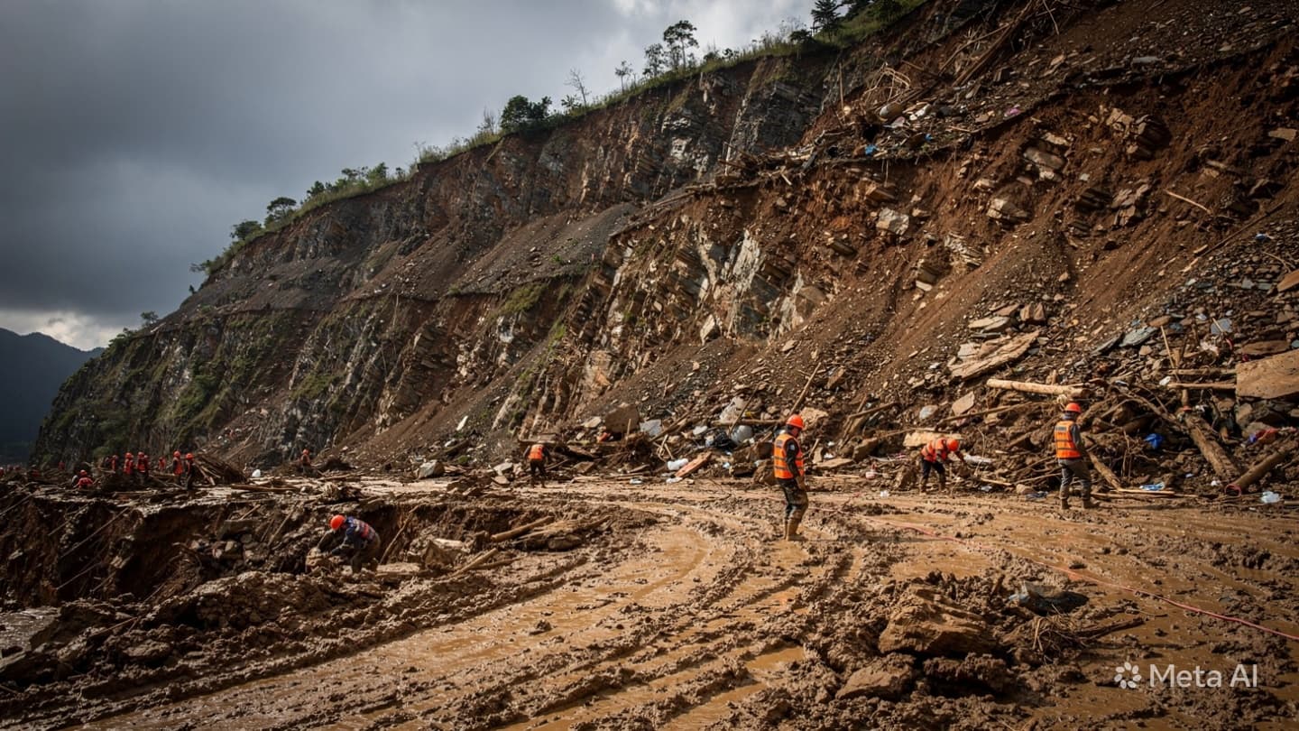 Nagano Tragedy: Elderly Resident Found Dead Following Devastating Landslide In Remote Mountainous Japan Region Nagano Tragedy: Elderly Resident Found Dead Following Devastating Landslide In Remote Mountainous Japan Region