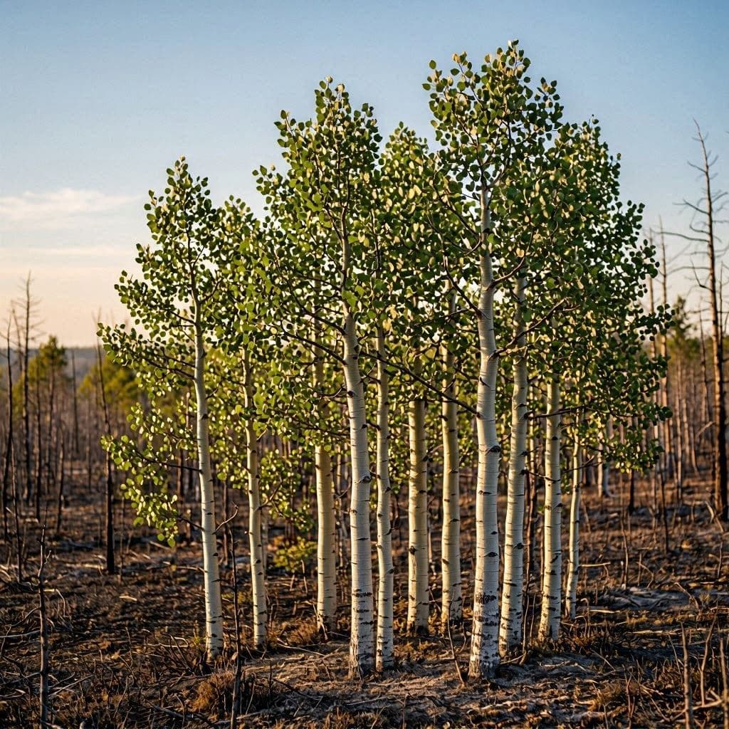 The Fire-Resistant Grove: Aspens as Natural Buffers The Fire-Resistant Grove: Aspens as Natural Buffers