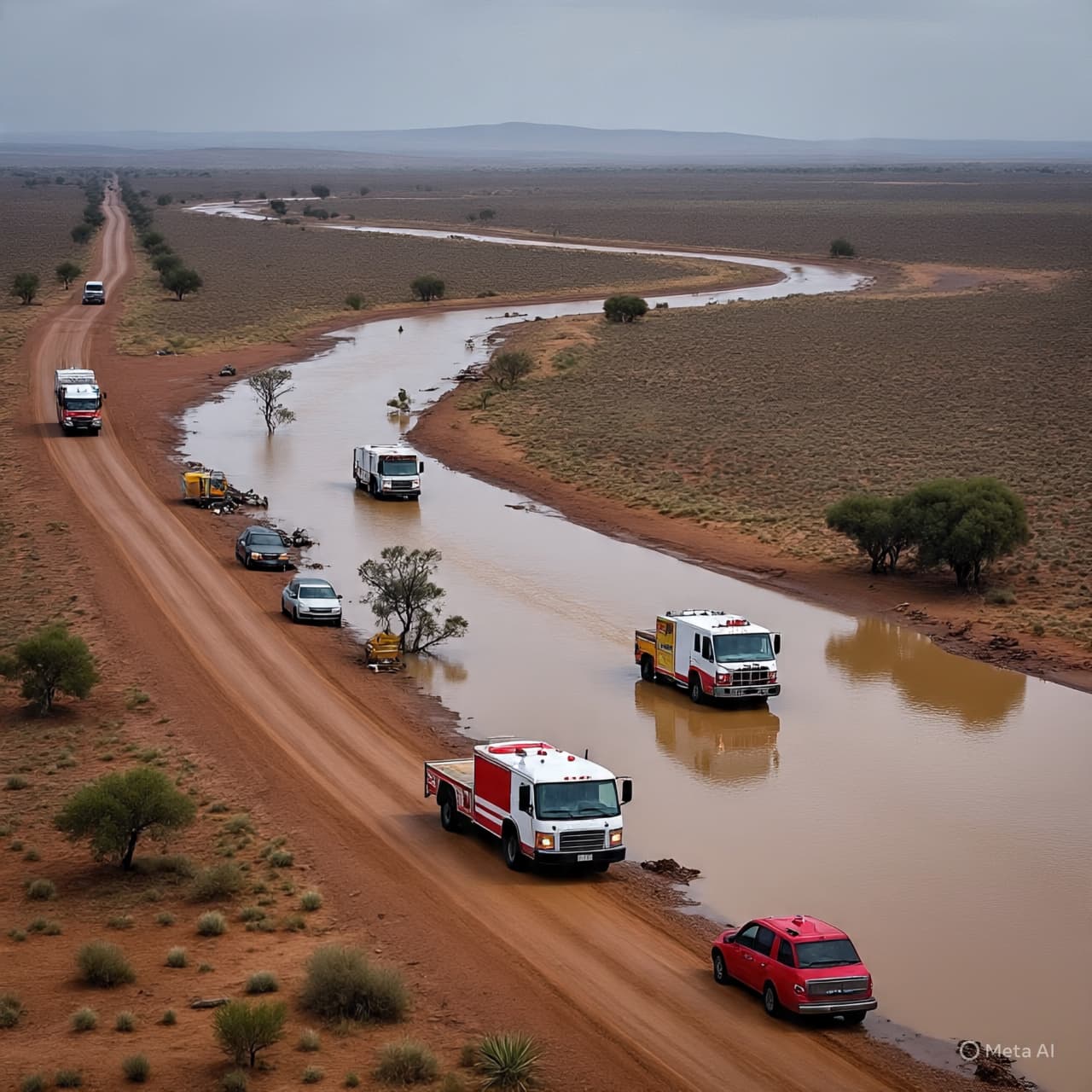 Beneath Heavy Skies: Central Australia Prepares for More Rain Amid Flood Recovery Beneath Heavy Skies: Central Australia Prepares for More Rain Amid Flood Recovery