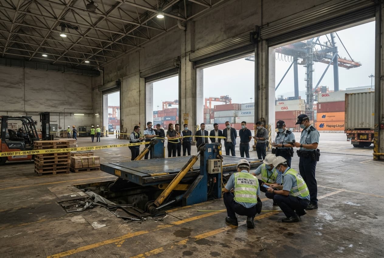 Industrial Cargo Failure: Kwai Chung Container Terminal Lift Malfunction Claims Worker Life Industrial Cargo Failure: Kwai Chung Container Terminal Lift Malfunction Claims Worker Life