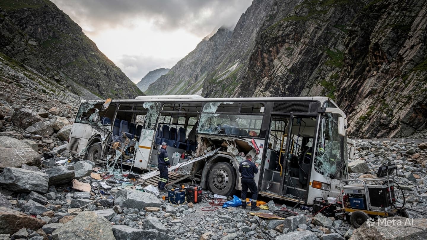 Deadly Crash In Balochistan: Bus Plunges Into Ravine Killing Forty In Remote Sherani District Deadly Crash In Balochistan: Bus Plunges Into Ravine Killing Forty In Remote Sherani District