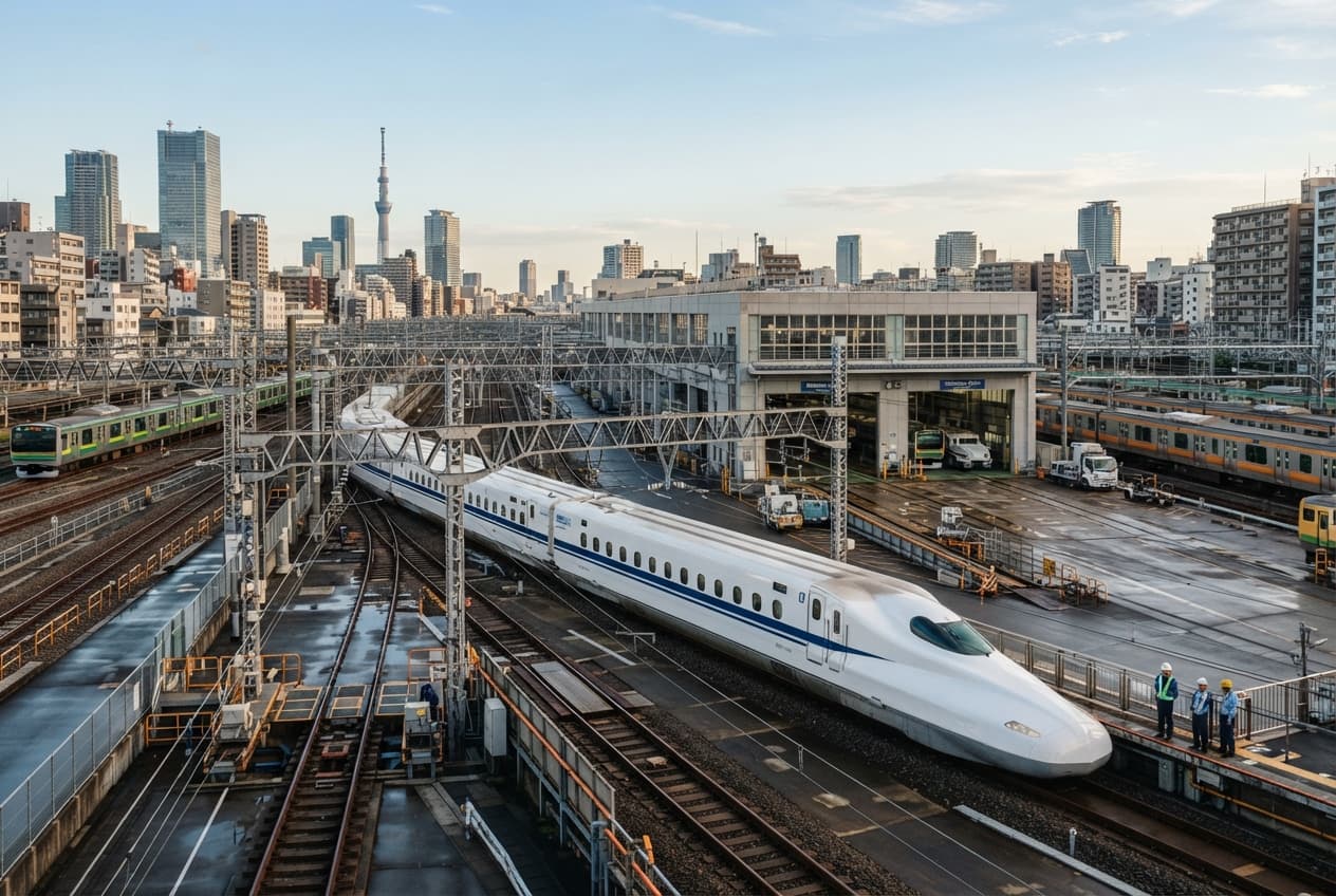 Shinkansen Depot Accident: Maintenance Worker Struck And Fatally Injured Outside Tokyo Station Shinkansen Depot Accident: Maintenance Worker Struck And Fatally Injured Outside Tokyo Station