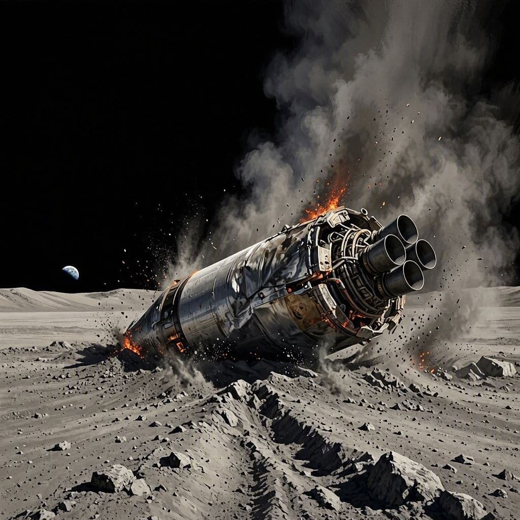 A Hit Confirmed: The SpaceX Rocket’s Lunar End A Hit Confirmed: The SpaceX Rocket’s Lunar End