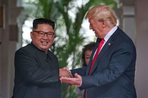 Trump Posts Photo With North Korea’s Kim Jong Un, Says They “Get Along Great” Trump Posts Photo With North Korea’s Kim Jong Un, Says They “Get Along Great”