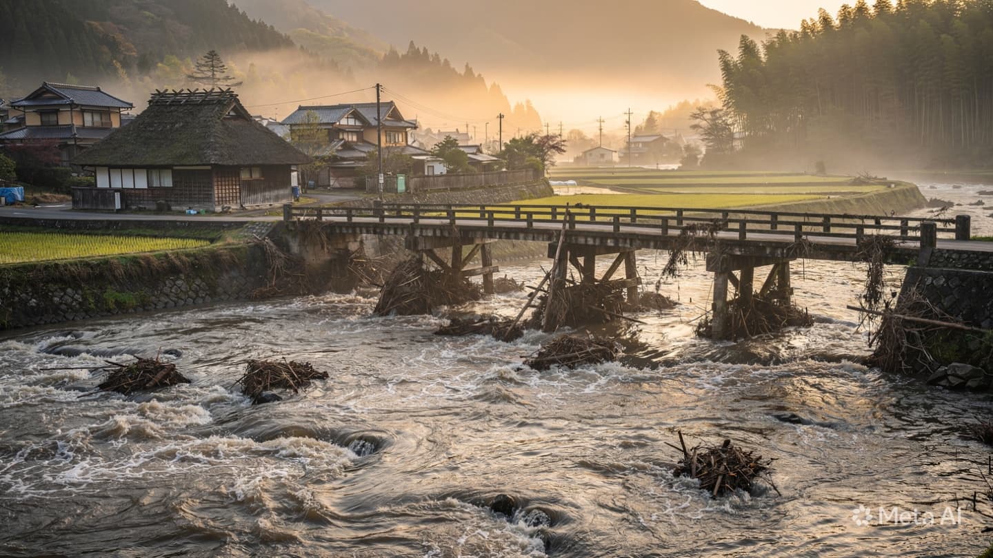 Hyogo River Recovery: Newspaper Delivery Worker Found Dead Following Severe Rainfall in Region Hyogo River Recovery: Newspaper Delivery Worker Found Dead Following Severe Rainfall in Region