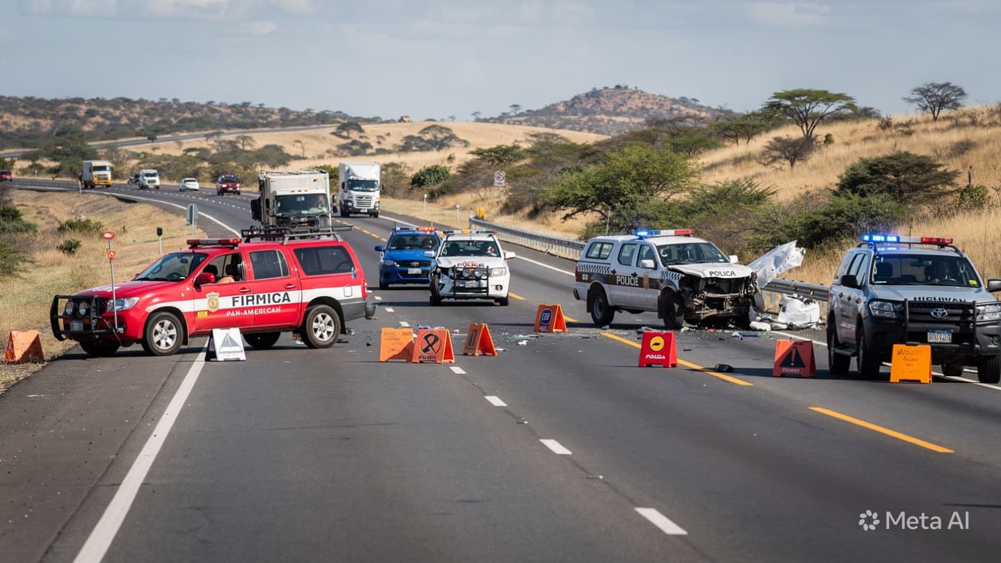 Highway Tragedy Panama: Fatal Vehicle Crash Causes Massive Traffic Delays on Pan-American Route Today Highway Tragedy Panama: Fatal Vehicle Crash Causes Massive Traffic Delays on Pan-American Route Today