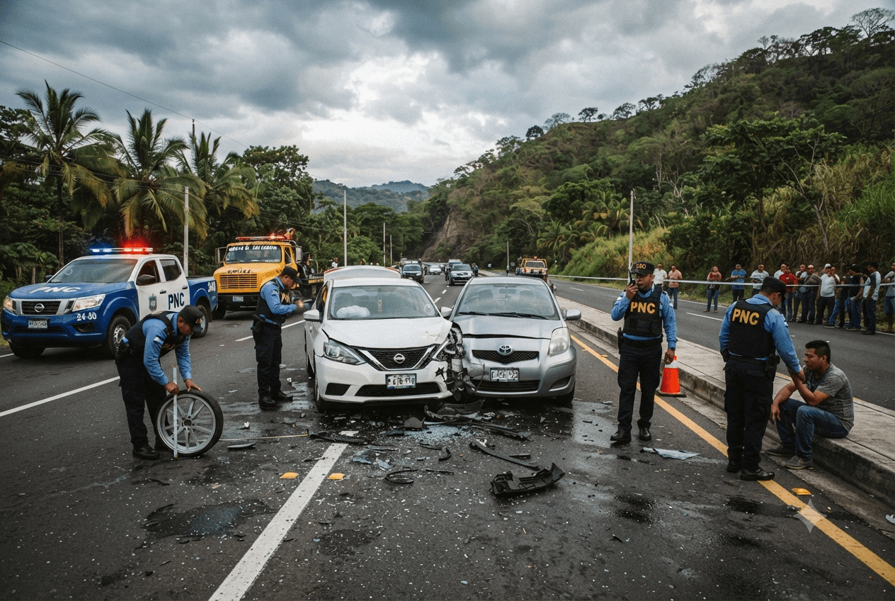 Expressway Impact Disaster: Fatal Head-On Collision on Comalapa Highway Claims Two Lives Expressway Impact Disaster: Fatal Head-On Collision on Comalapa Highway Claims Two Lives