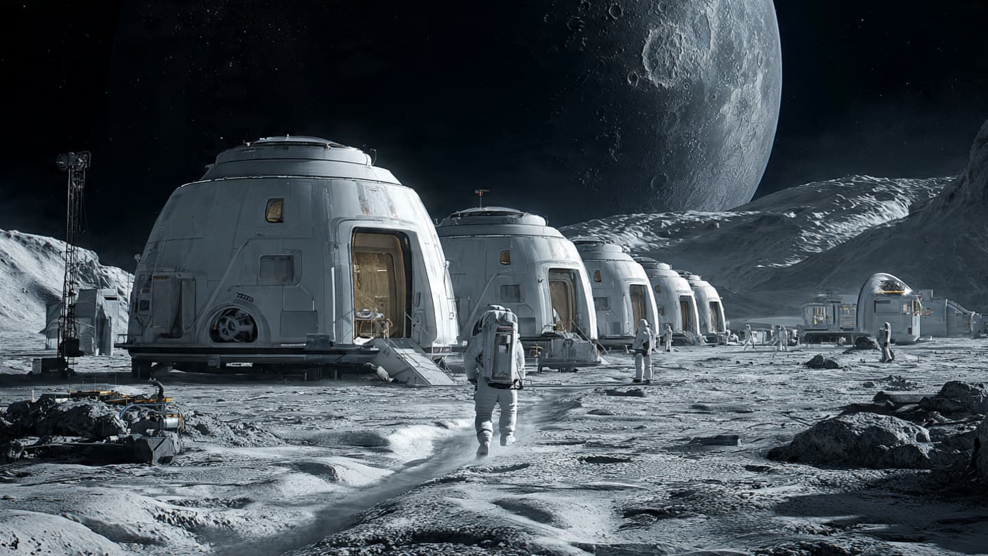 Humanity Looks Back at the Moon with Plans to Stay This Time Humanity Looks Back at the Moon with Plans to Stay This Time
