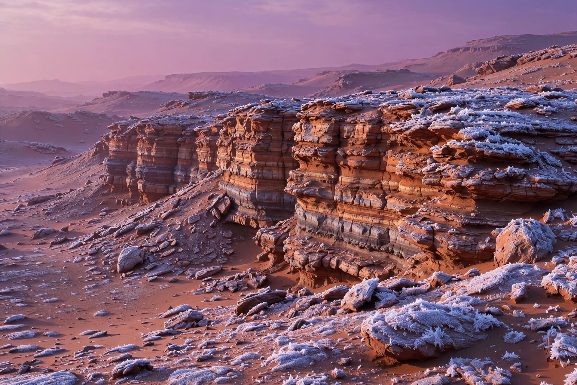 Mars Has Never Been Only Red Mars Has Never Been Only Red