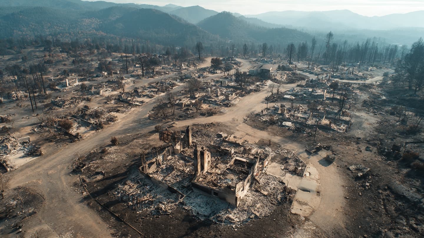 From Above, the Scale of Loss Becomes Clear From Above, the Scale of Loss Becomes Clear