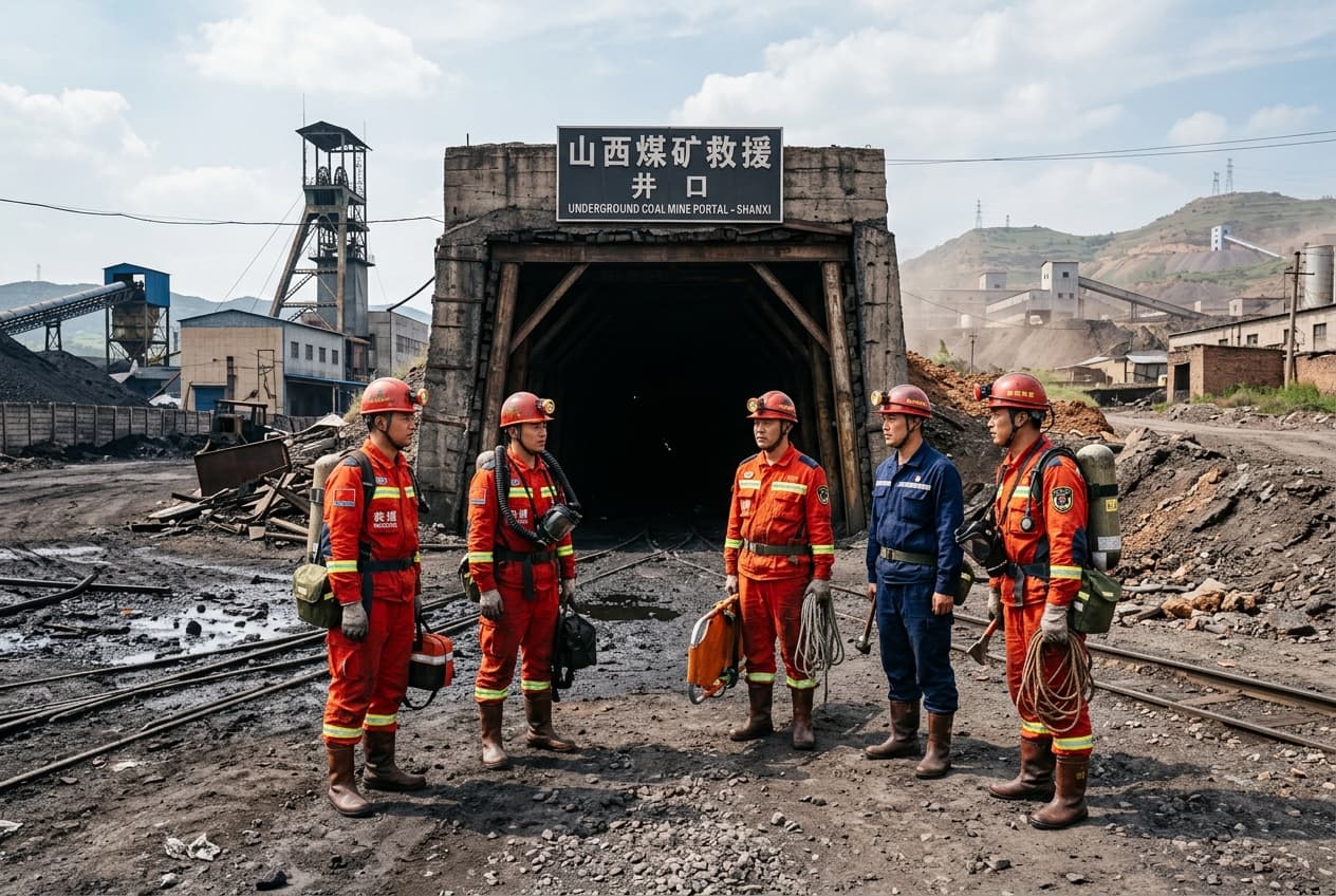 Sudden Earth Collapse at Shanxi Coal Mine: Five Miners Dead in Underground Workings Sudden Earth Collapse at Shanxi Coal Mine: Five Miners Dead in Underground Workings