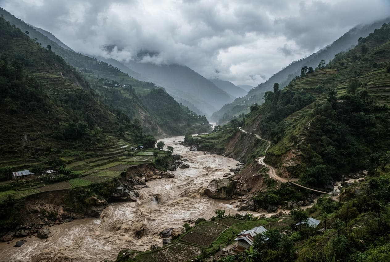 Dali Flash Flood Disaster: Localized Rural Valley Flood Washes Away Temporary Shelter and Kills Two Dali Flash Flood Disaster: Localized Rural Valley Flood Washes Away Temporary Shelter and Kills Two