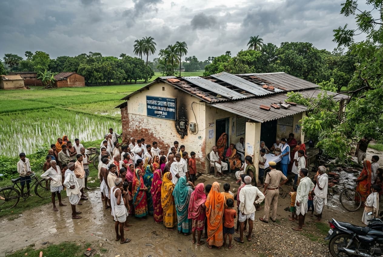 Rural Lightning Strikes Kill: Bihar Agricultural Fields Ravaged By Deadly Afternoon Thunderstorm Activity Rural Lightning Strikes Kill: Bihar Agricultural Fields Ravaged By Deadly Afternoon Thunderstorm Activity