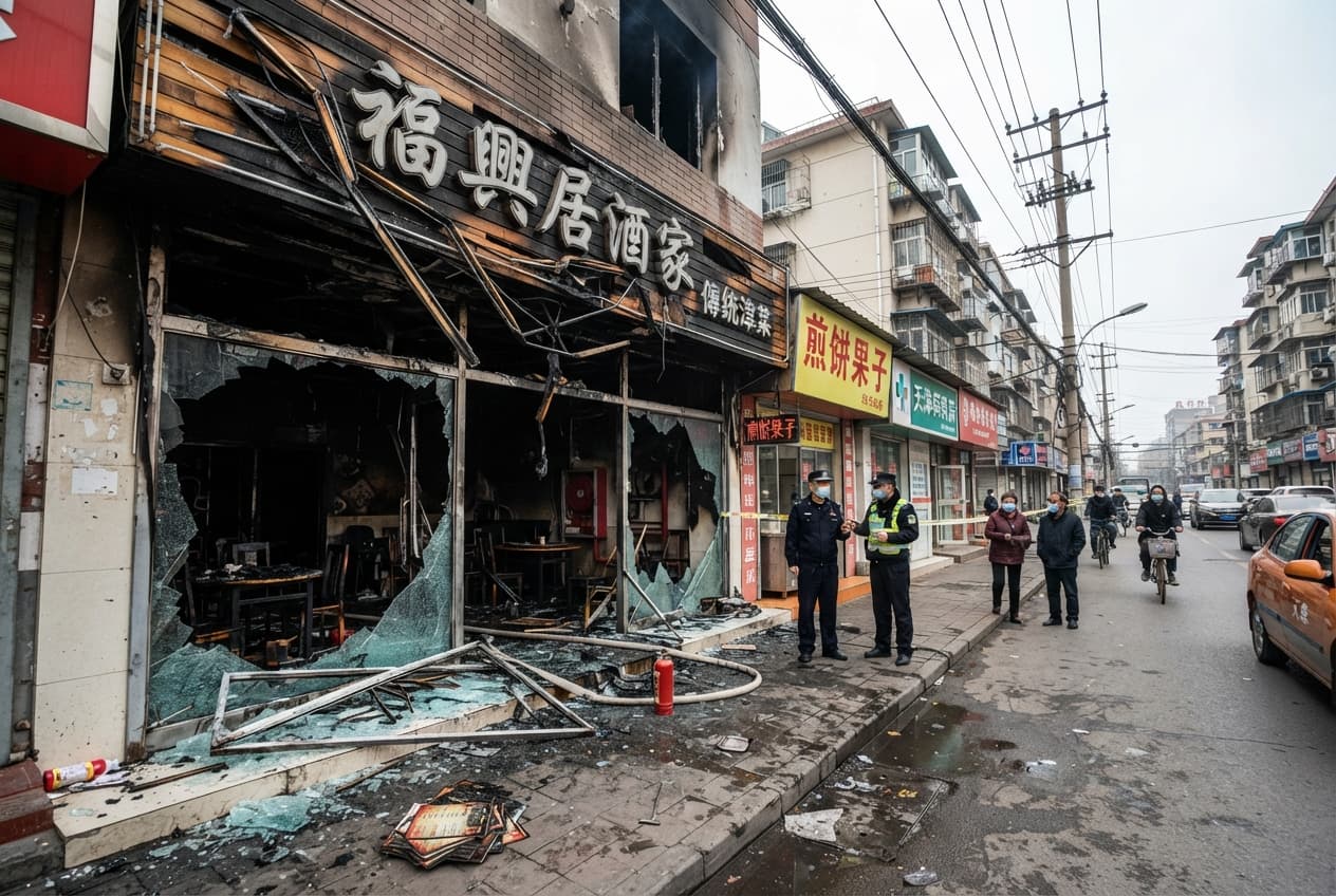 Tianjin Restaurant Tragedy: Gas Cylinder Explosion Causes Two Deaths and Eight Injuries Recently Tianjin Restaurant Tragedy: Gas Cylinder Explosion Causes Two Deaths and Eight Injuries Recently