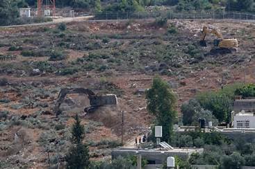 Israeli Bulldozers Destroy Palestinian Olive Trees Ahead of Annual Harvest Israeli Bulldozers Destroy Palestinian Olive Trees Ahead of Annual Harvest