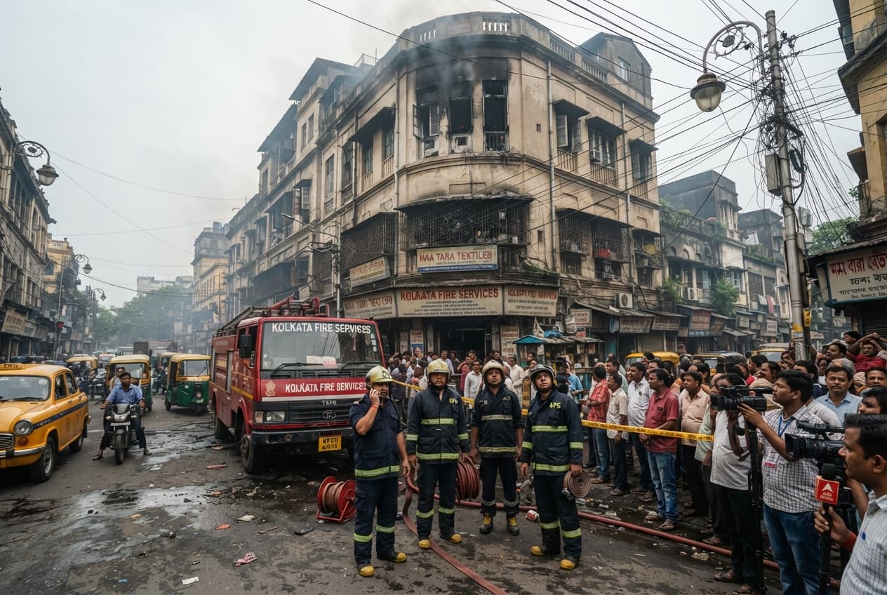 Kolkata Commercial Fire Leaves Nine Dead: Five Bangladeshi Nationals Among Victims in Blaze Kolkata Commercial Fire Leaves Nine Dead: Five Bangladeshi Nationals Among Victims in Blaze