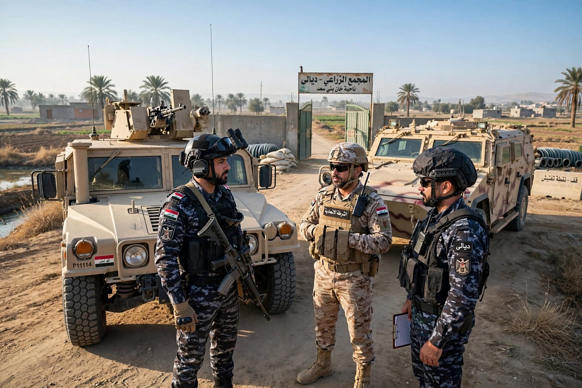 Diyala Counter-Terrorism Raid: Security Forces Kill One Gunman And Report Two Officer Injuries Diyala Counter-Terrorism Raid: Security Forces Kill One Gunman And Report Two Officer Injuries