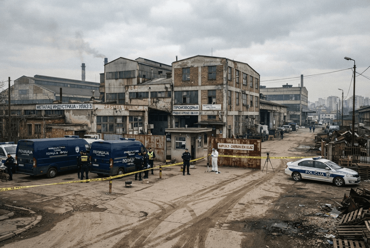 Industrial Workplace Fatality: Factory Roof Collapse in Novi Sad Kills Maintenance Worker Industrial Workplace Fatality: Factory Roof Collapse in Novi Sad Kills Maintenance Worker