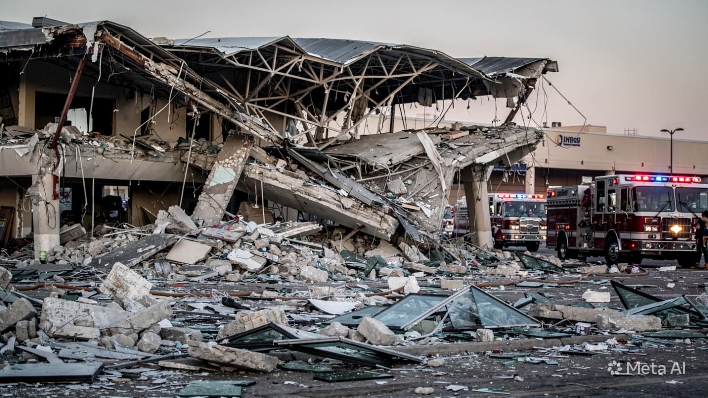 Fujian Storm Disaster: Roof Collapse Leaves Twelve People Injured After Violent Winds Hit Today Fujian Storm Disaster: Roof Collapse Leaves Twelve People Injured After Violent Winds Hit Today