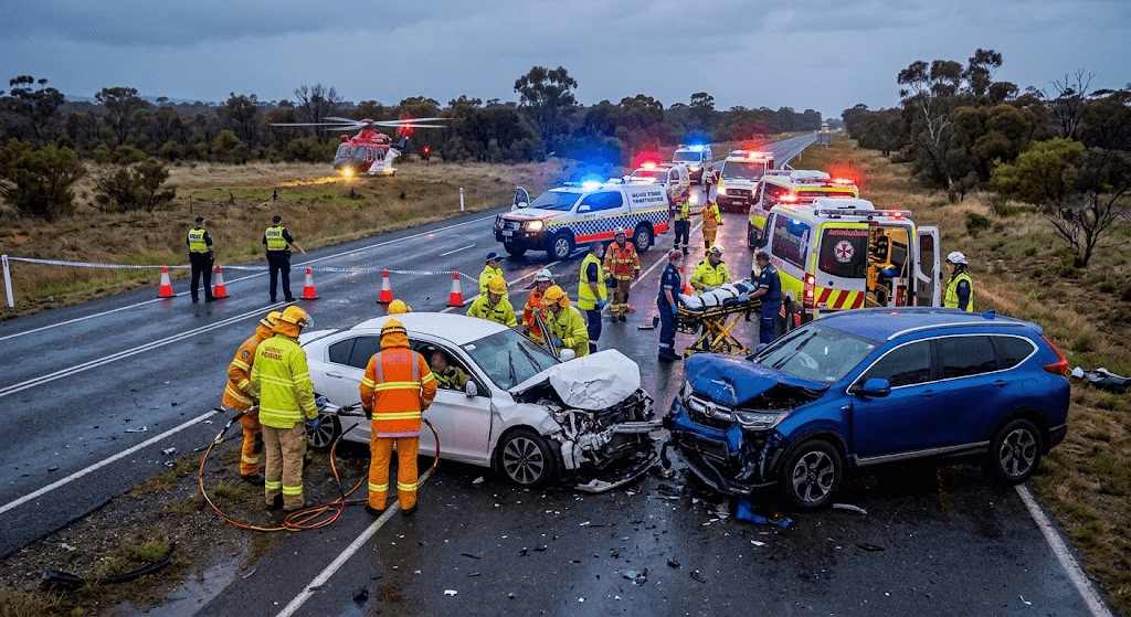 Tragedy in the South: One Woman Dead, Two Critical After Devastating Two-Car Crash Tragedy in the South: One Woman Dead, Two Critical After Devastating Two-Car Crash