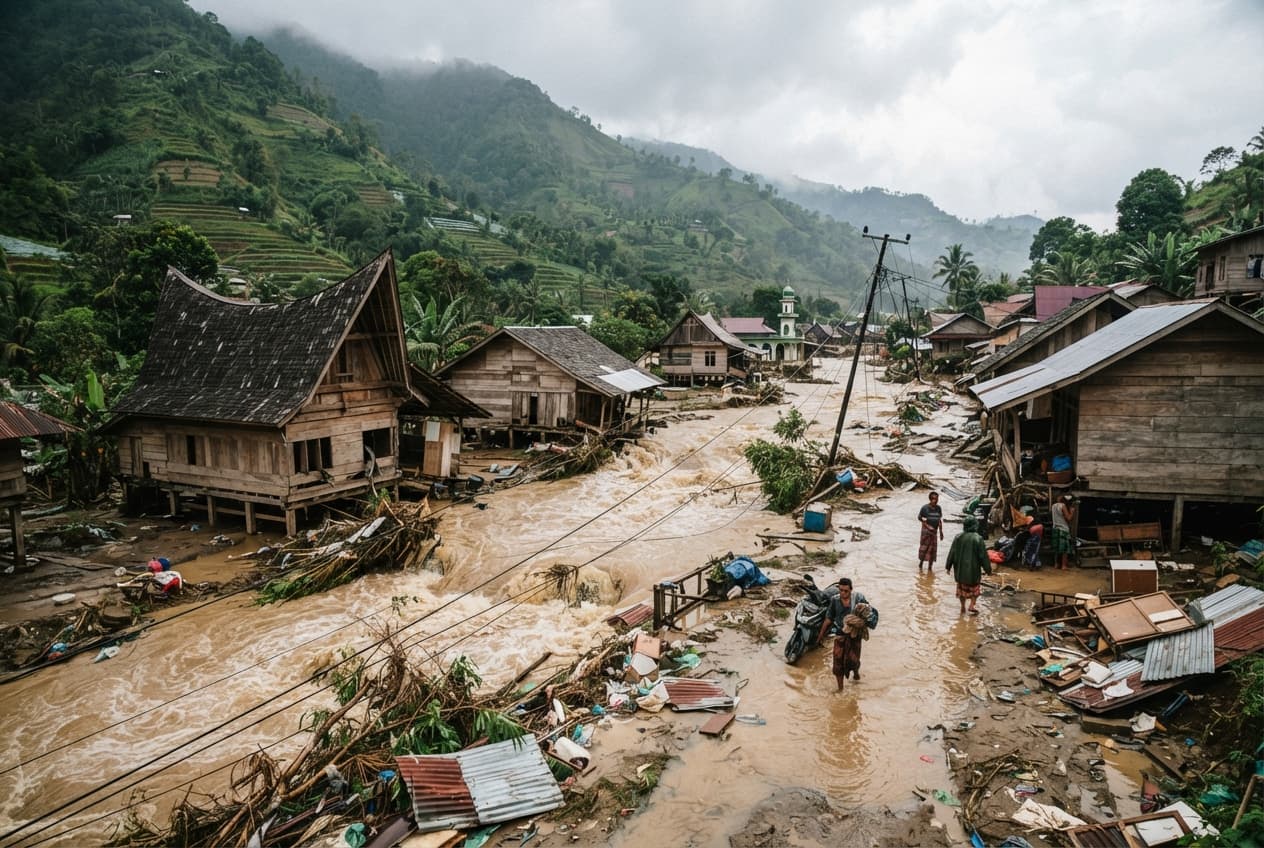 Rural Flood Disaster, Indonesia Communities Report Six Confirmed Casualties Following Sulawesi Flash Floods Rural Flood Disaster, Indonesia Communities Report Six Confirmed Casualties Following Sulawesi Flash Floods