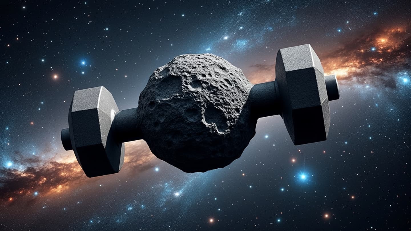 Hayabusa2 reveals strange shape of distant asteroid. Hayabusa2 reveals strange shape of distant asteroid.
