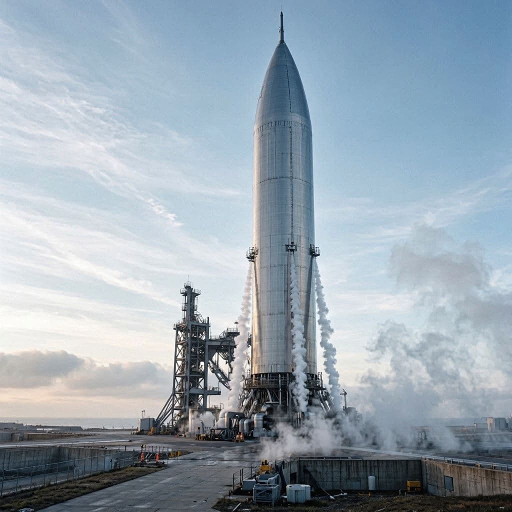 Ready for Lift-Off: Starship Flight 13 Prepares for Launch Ready for Lift-Off: Starship Flight 13 Prepares for Launch
