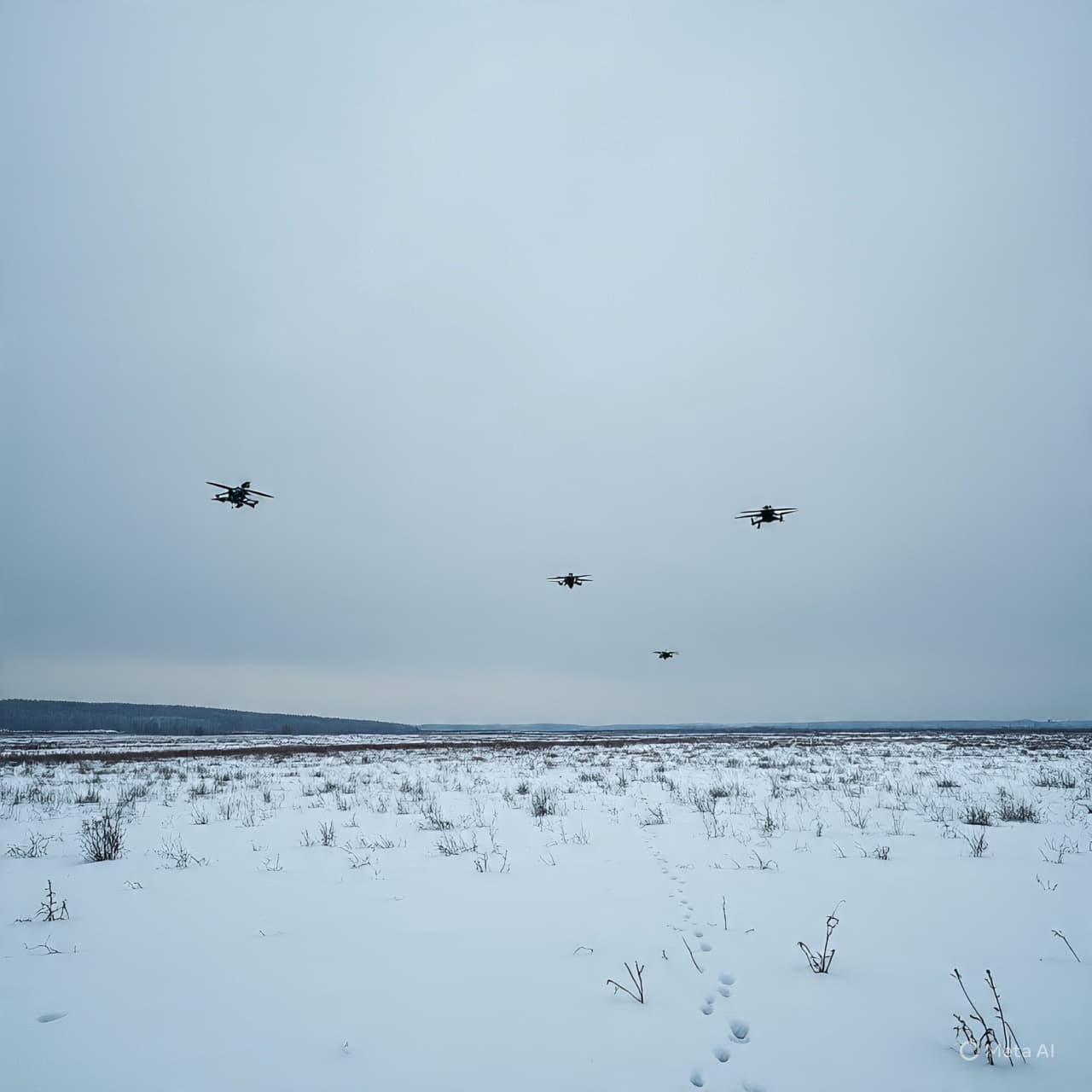 Under Grey Eastern Skies: The Unseen Dance of Drones and Soldiers Left Behind Under Grey Eastern Skies: The Unseen Dance of Drones and Soldiers Left Behind