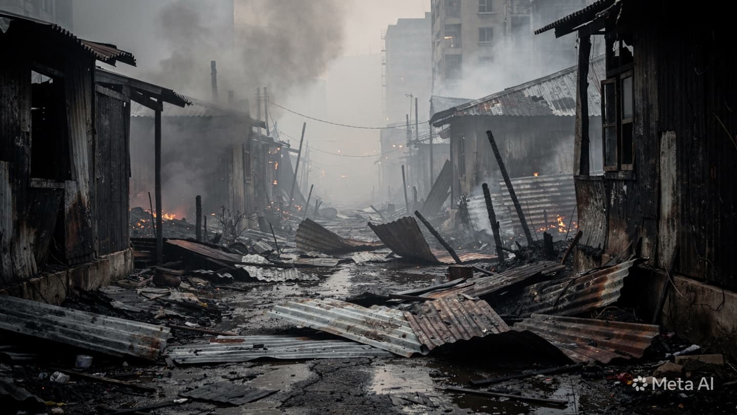 Jakarta Housing Tragedy: Family Dies as Rapid Fire Engulfs Densely Populated Informal Settlement Jakarta Housing Tragedy: Family Dies as Rapid Fire Engulfs Densely Populated Informal Settlement