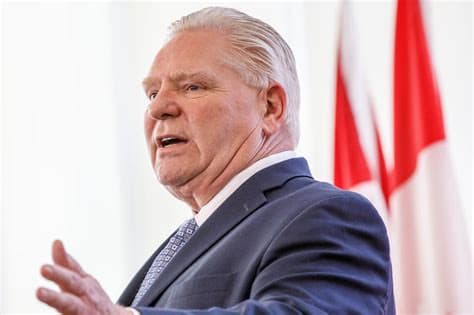 ‘Kiss My Ass,’ Ford Tells Trump as He Prepares to Speak in Hamilton Amid Canada-US Trade War ‘Kiss My Ass,’ Ford Tells Trump as He Prepares to Speak in Hamilton Amid Canada-US Trade War