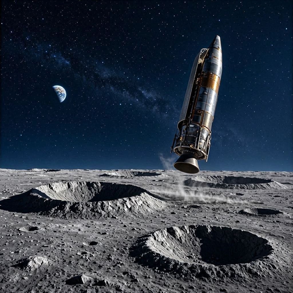 The Silent Slam: Tracking a Rocket’s Journey to the Moon The Silent Slam: Tracking a Rocket’s Journey to the Moon