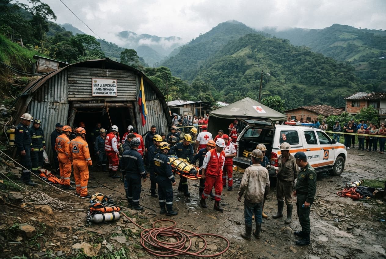 Mining Tragedy: Mine Shaft Collapse In Antioquia Leaves Four Dead After Heavy Rains Mining Tragedy: Mine Shaft Collapse In Antioquia Leaves Four Dead After Heavy Rains