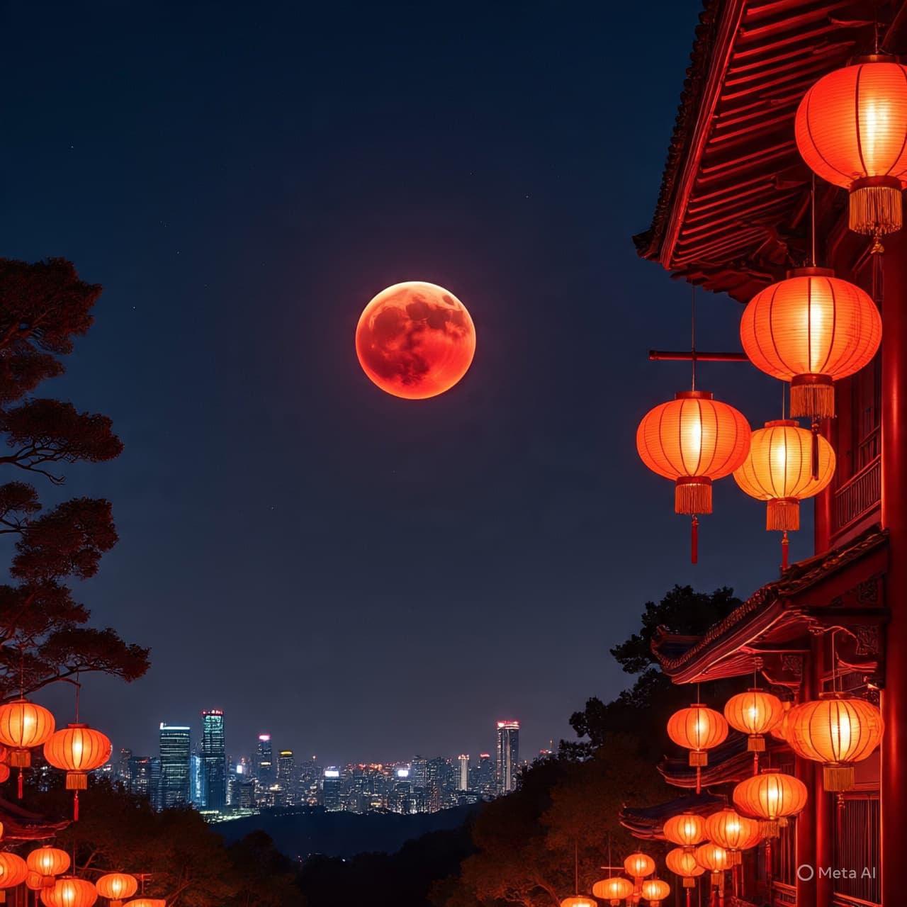 When Lanterns Met the Shadow: Did the Moon Choose Beijing for a Night of Double Light? When Lanterns Met the Shadow: Did the Moon Choose Beijing for a Night of Double Light?
