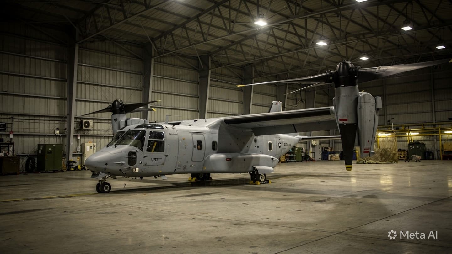 Military Exercises: Japan Cancels Planned V-22 Osprey Maiden Flight Due to Extreme Weather Conditions Military Exercises: Japan Cancels Planned V-22 Osprey Maiden Flight Due to Extreme Weather Conditions