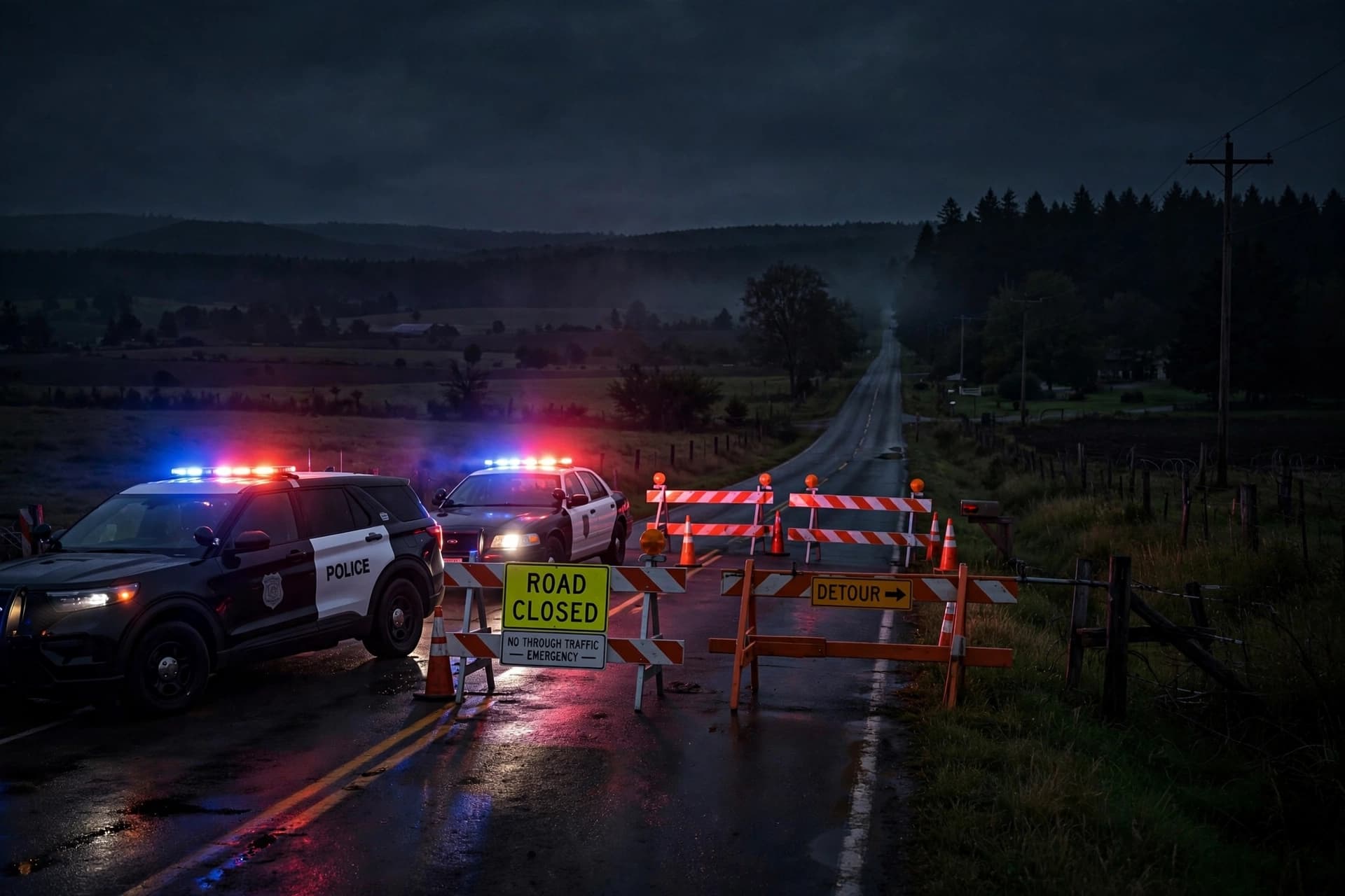Six Hours of Closed Road, and a Community Left to Grieve Six Hours of Closed Road, and a Community Left to Grieve