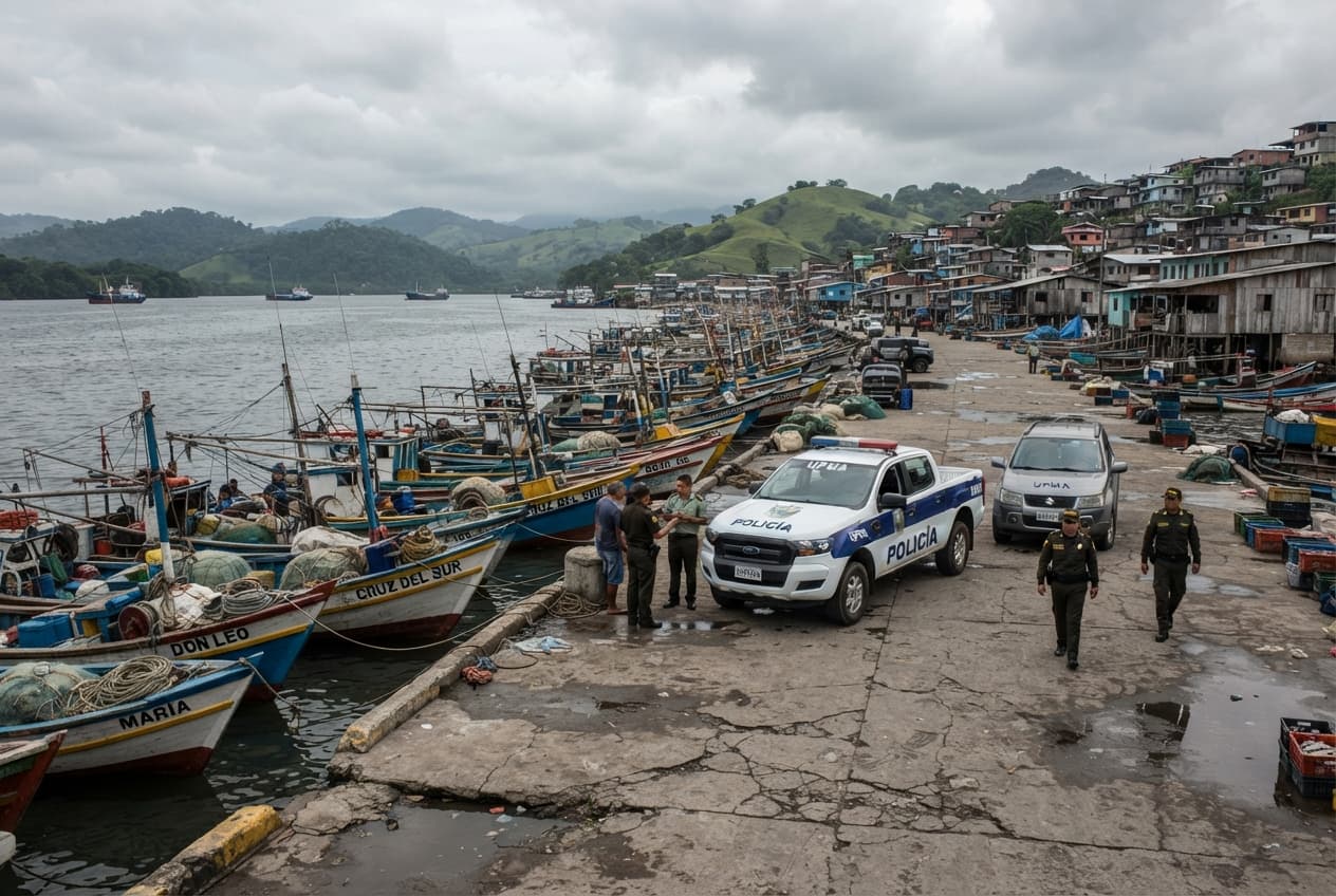Manta Port Carnage: Armed Attack at Coastal Fishery Port Leaves Three Workers Dead Manta Port Carnage: Armed Attack at Coastal Fishery Port Leaves Three Workers Dead