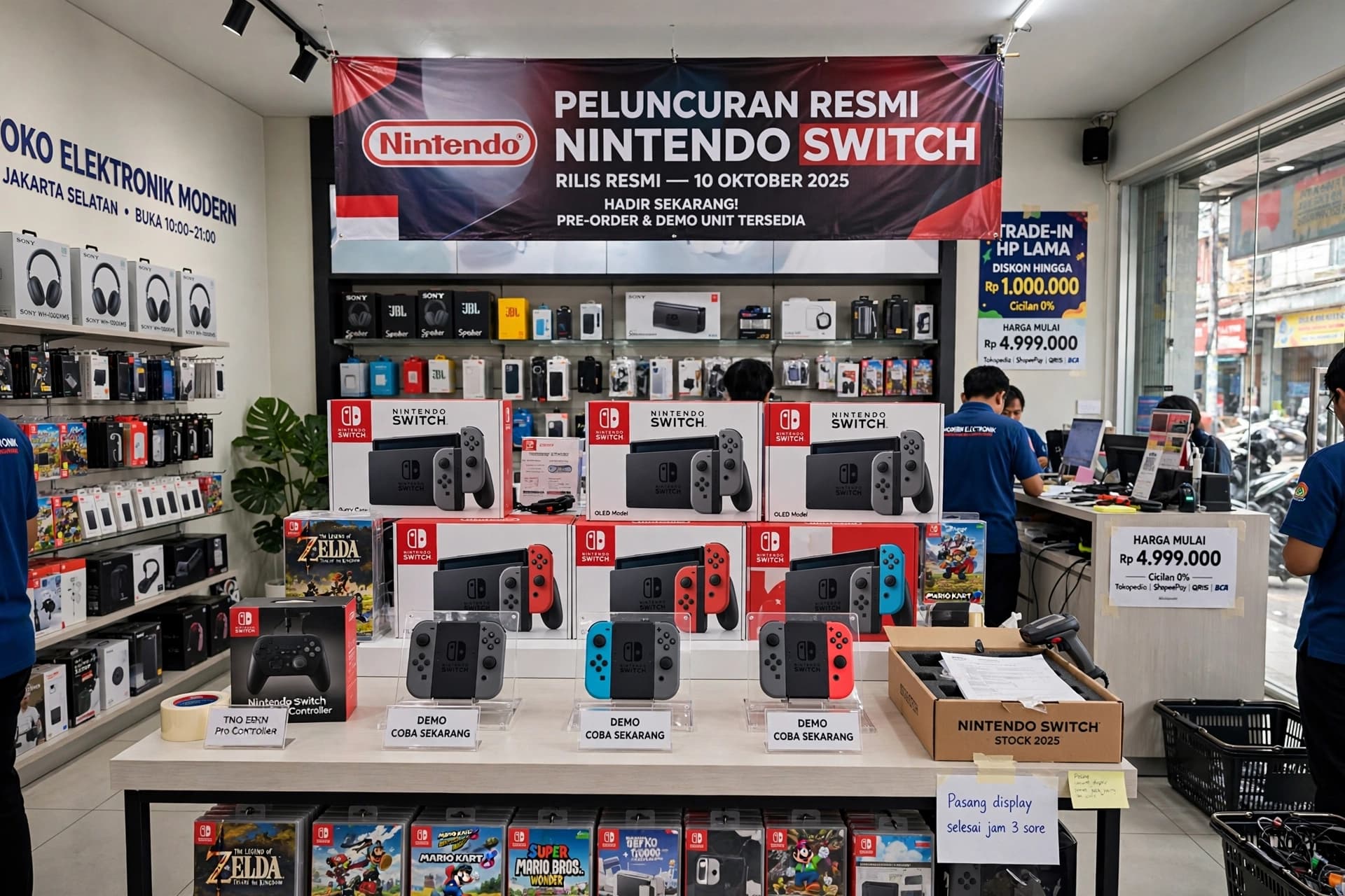 Between Japan’s Gaming Legacy and Indonesia’s Digital Market: Nintendo Prepares Its Switch Debut This December Between Japan’s Gaming Legacy and Indonesia’s Digital Market: Nintendo Prepares Its Switch Debut This December