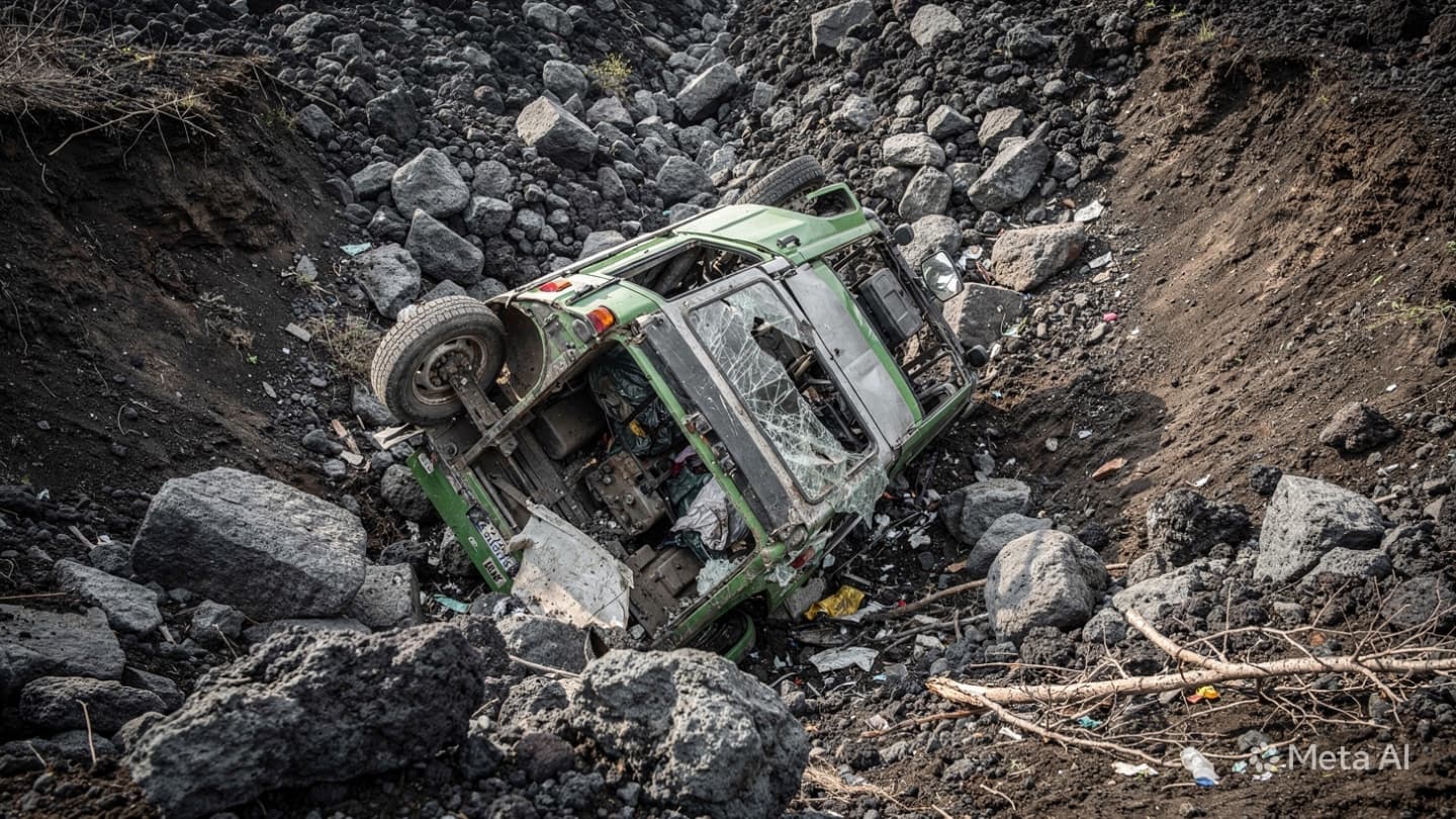 Mount Merapi Accident: Three Tourists Die After Excursion Jeep Veers Off Mountain Road Mount Merapi Accident: Three Tourists Die After Excursion Jeep Veers Off Mountain Road