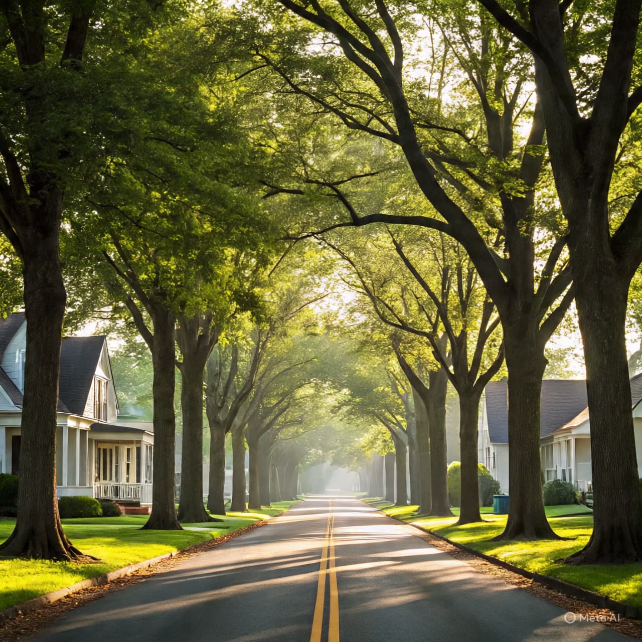 Where Early Light Meets a Quiet Street, Silence Becomes Noticeable Where Early Light Meets a Quiet Street, Silence Becomes Noticeable