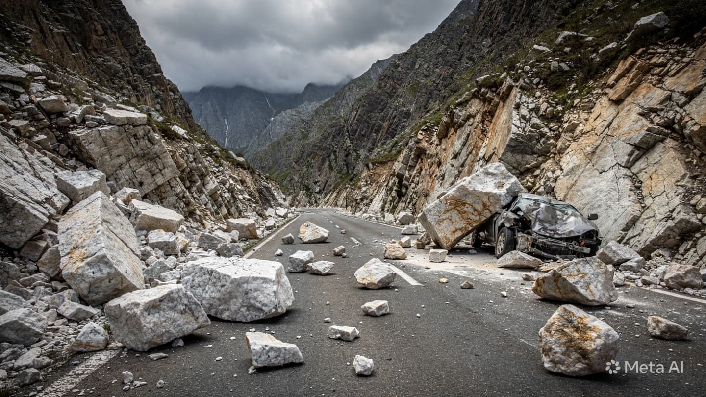 When Limestone Shatters, Reflections on the Falling Stone in Morača Canyon Passages When Limestone Shatters, Reflections on the Falling Stone in Morača Canyon Passages