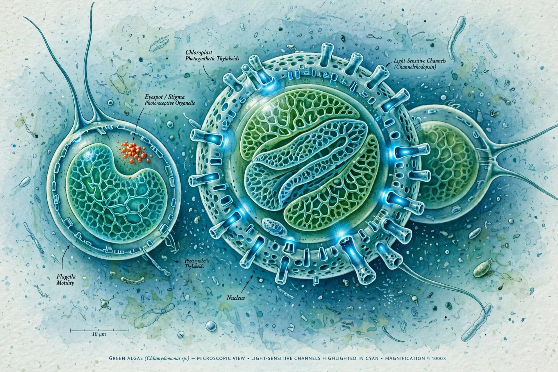 How Pond Algae Led to Optogenetics and a New Way to Study the Brain How Pond Algae Led to Optogenetics and a New Way to Study the Brain